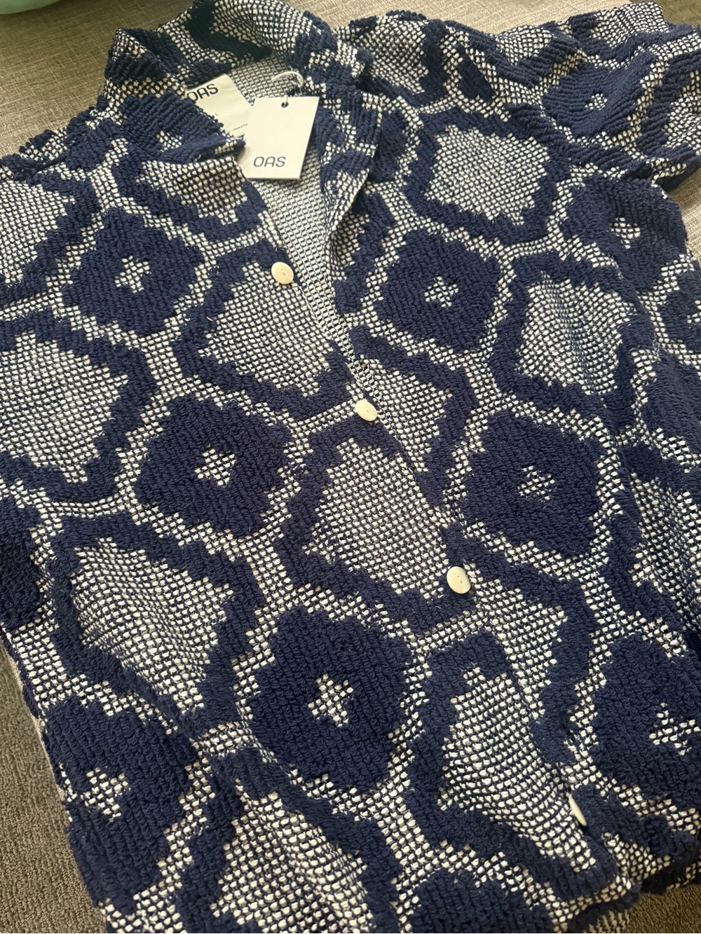 Trastevere Cuba Crochet Shirt